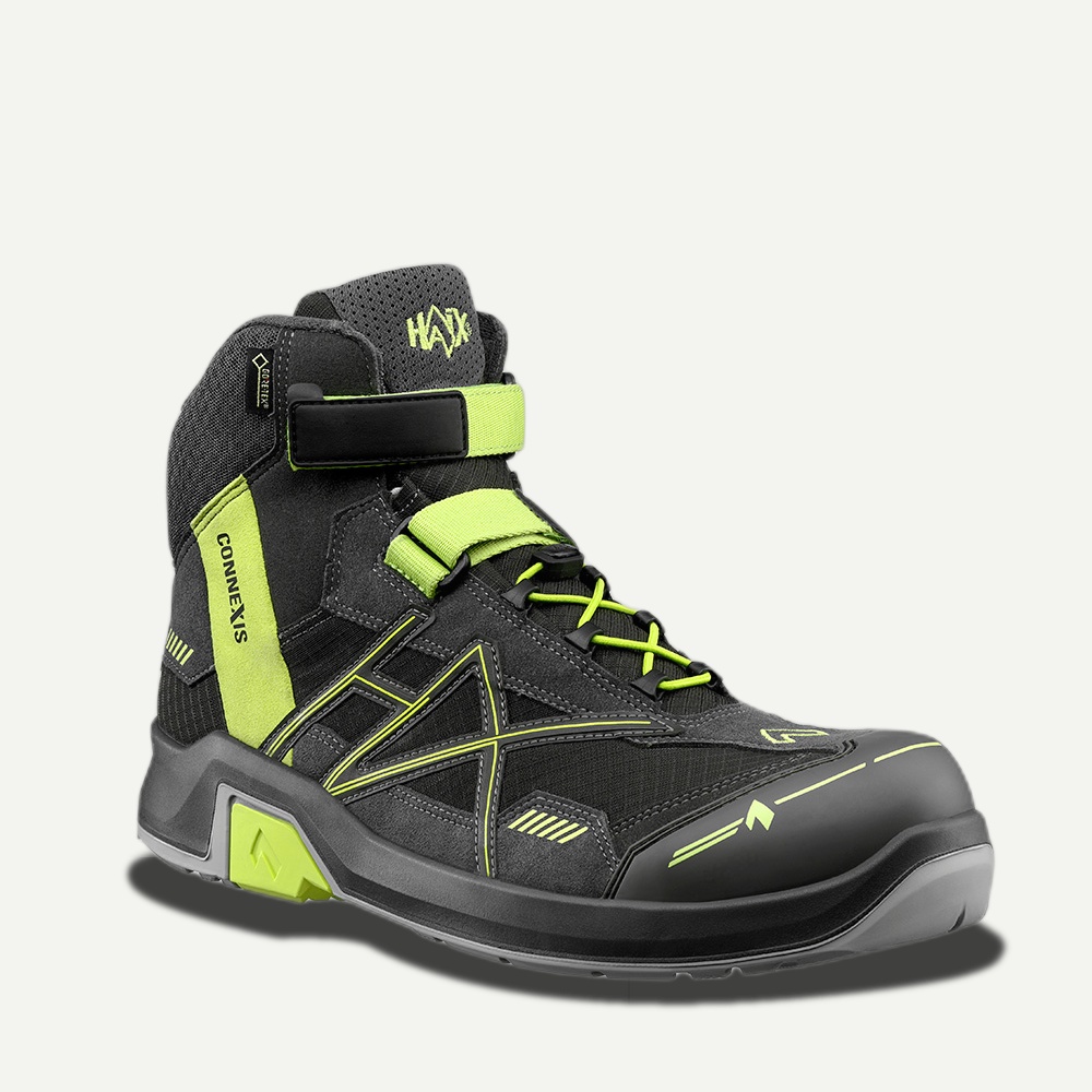 HAIX CONNEXIS Safety GTX S3 mid/grey-citrus