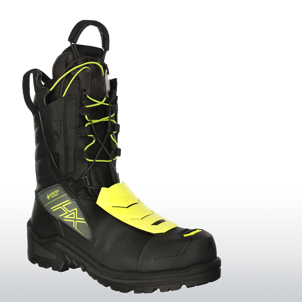 Stiefel, Bergstiefel, Gore-Tex, Neon Gelb, Schnürung