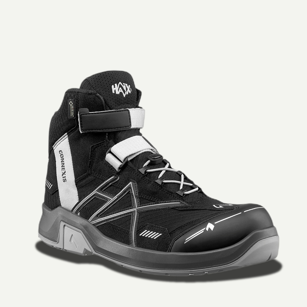 HAIX CONNEXIS Safety GTX S3 mid/black-silver
