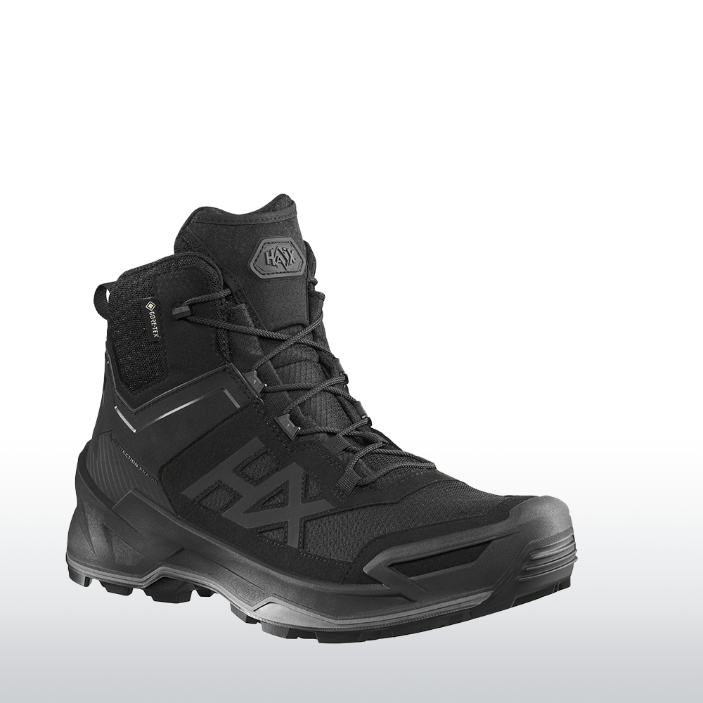 Hiking boots, Schwarz, GORE-TEX, Mid-Height, Trail Schuhe