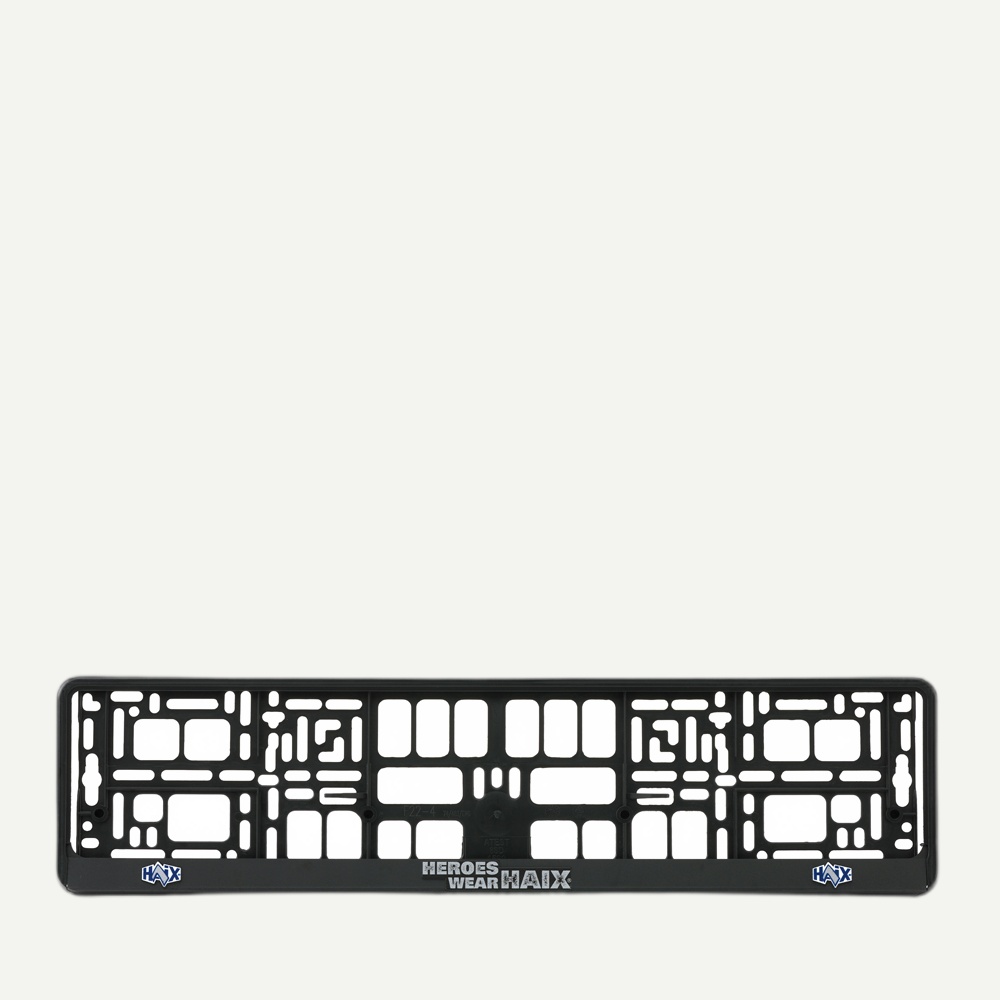 HAIX Support de plaque d'immatriculation