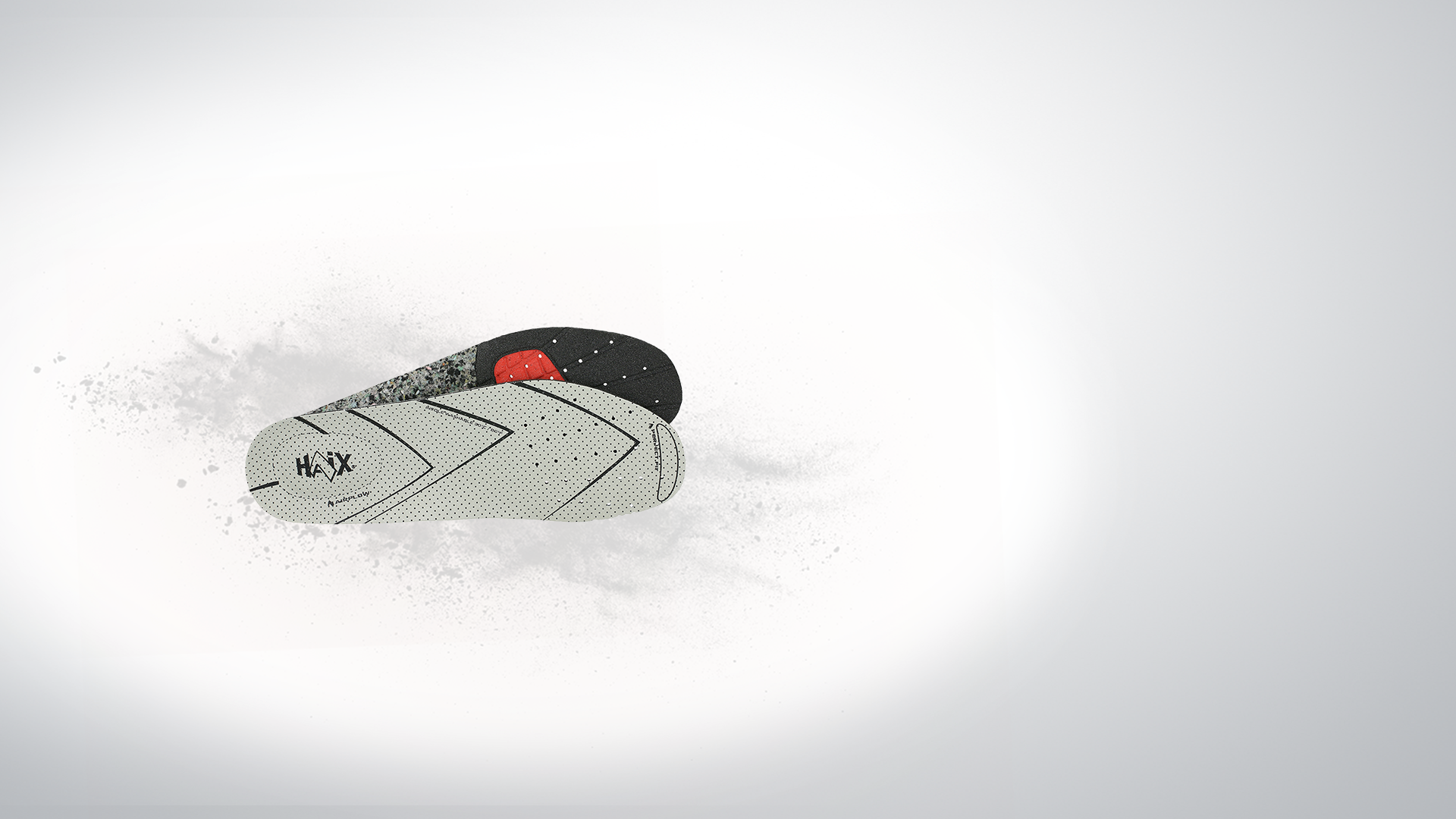 stehendes brett, kite board, wakeboard, graues muster, roter akzent